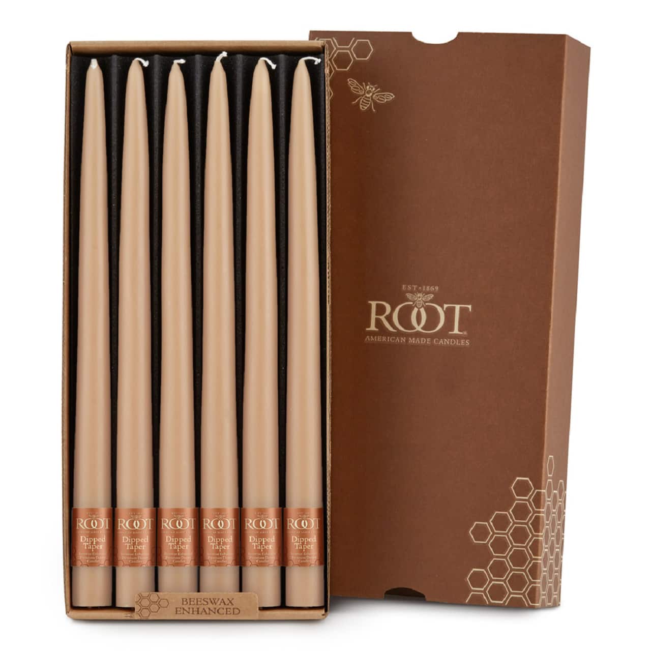 Root Candles 12" Unscented Taper Candles, 12ct.